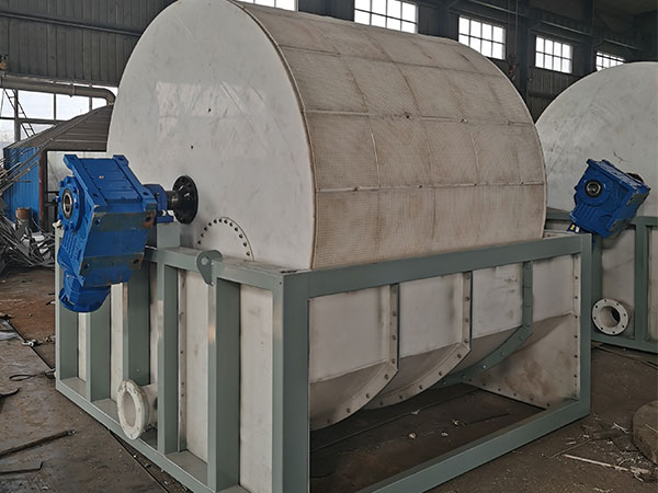 Filter vakum rotor yang berterusan