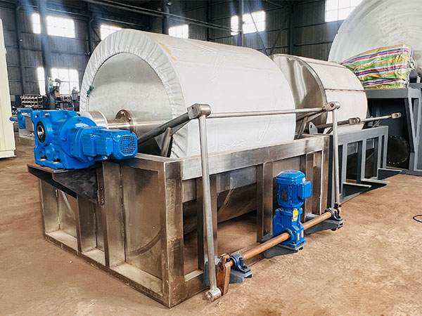 Filter vakum rotor yang berterusan