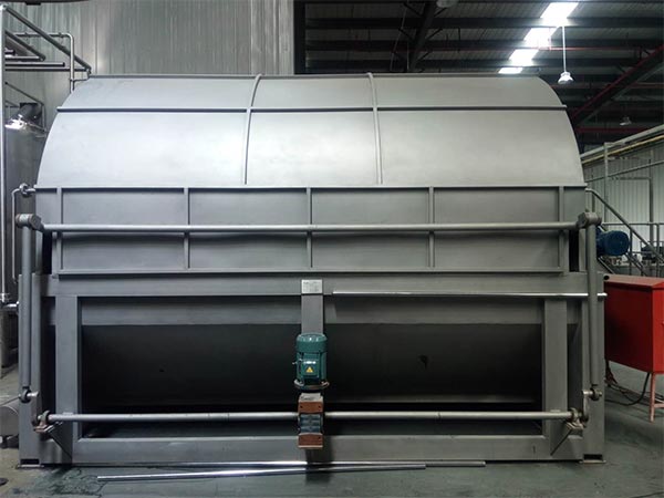 Precoat pengecasan rotary vacuum drum filter